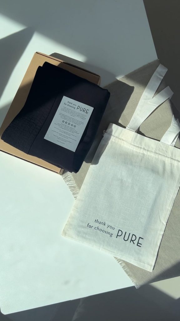 🤍 We pack your orders in individual cotton bags. Such packaging is